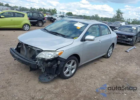 2013 Toyota Corolla Le из США, поврежденный, VIN 2T1BU4EE7DC986647